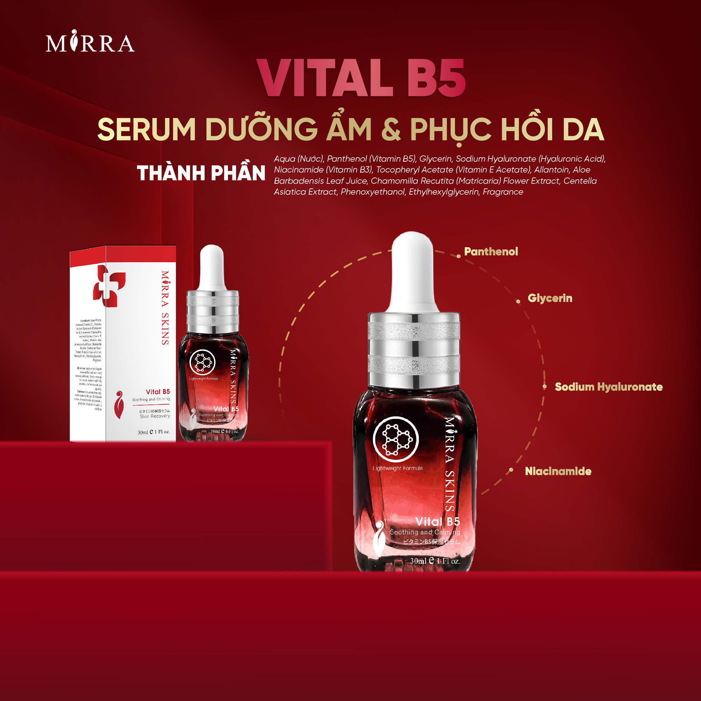 Vital B5 Serum Dưỡng Ẩm & Phục Hồi Da
